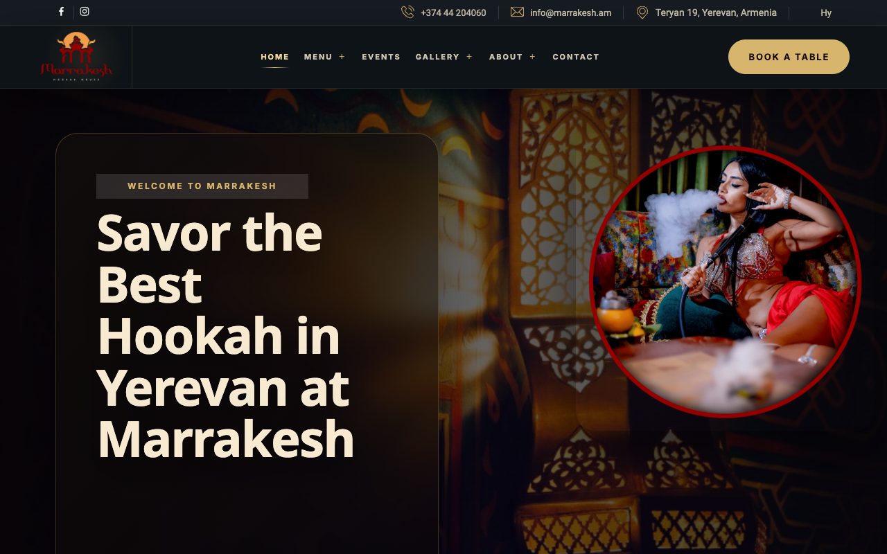 Marrakesh website