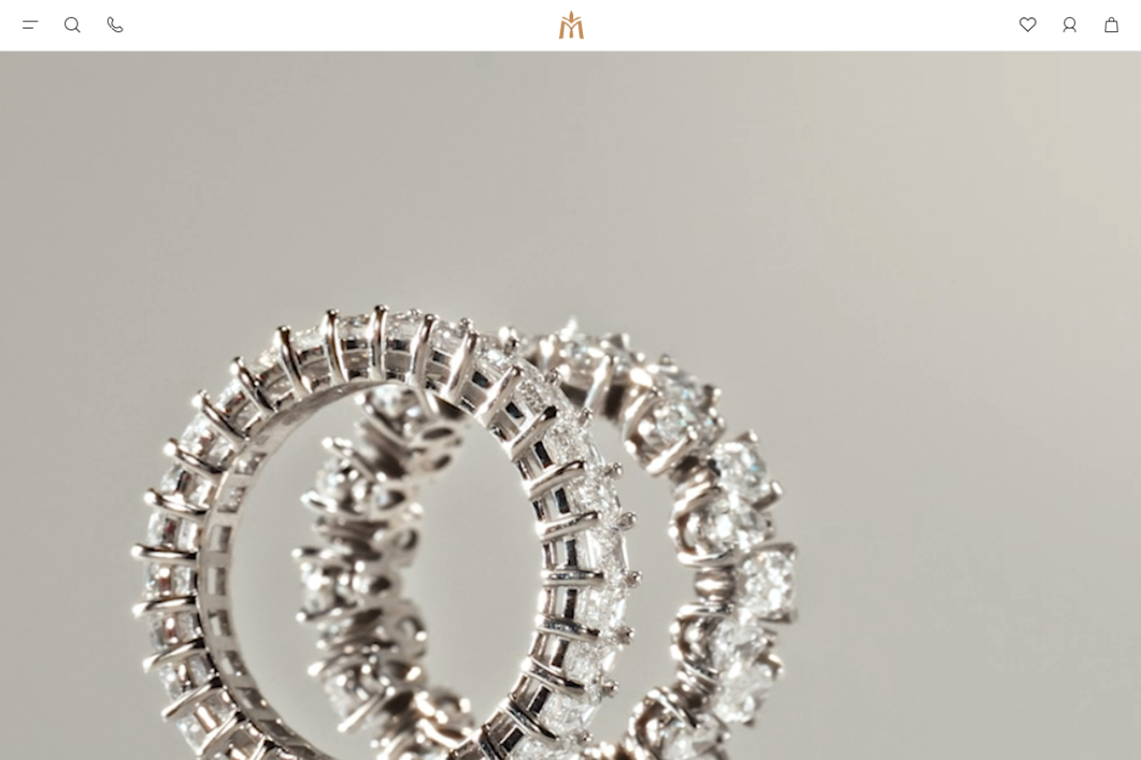 MIUZ Diamonds website
