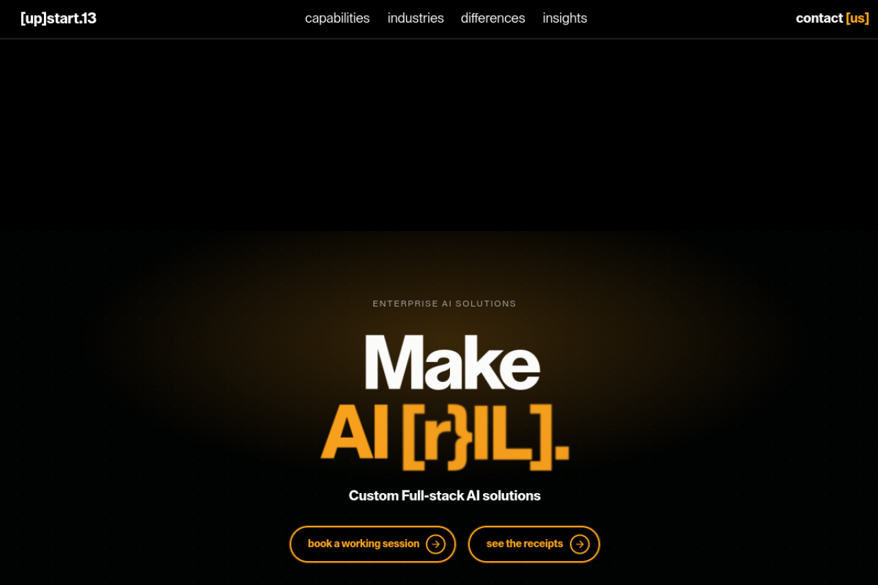 Upstart13 project